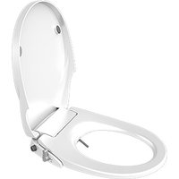 Bidet Toilet Seat Personal Hygiene Adjustable Spray Bidet Seat for Elongated Toilets Nozzle Cold Water Toilet Lid WC
