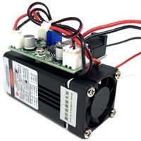 445nm 450nm 2000mW Blue Focusable Laser Diode Module 2W TTL DC12V + Fan Cooling Long Time Working