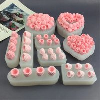 Raspberry Silicone Mold DIY Resin Chocolate Cake Decoration Baking Tool Fondant Silicone Molds Fruit Cakes Decorations Tools