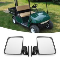 Club Car Side View Mirror Convex Rearview Mirrors Easy Installation Fit for Yamaha