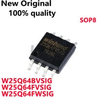 5-10/PCS New Original 25Q64FVSIG 25Q64FWSIG 25Q64BVSIG W25Q64FVSIG W25Q64FWSIG W25Q64BVSIG SOP8 Memory chip In Stock