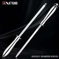 XITUO Japan 30,5 cm Diamant-Kohlenstoffstahl, professioneller Messerschärfer | Küche, Zuhause oder Jagd | Meisterkoch, Jäger oder Zuhause