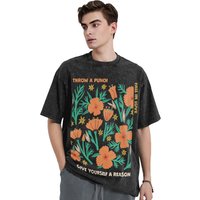 Washed T Shirt Singer N-Noah Kahan Hip Hop Vintage T-Shirts Oversize Streetwear Cotton Graphic Tops Tops Tees Men Women