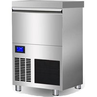 Bar Counter Ice Maker Commercial Fully Automatic Milk Tea Shop KTV Bar Canteen Large Capacity Integrated Air-Cooled
