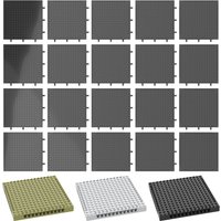 Bloc de construction d'art Pixel 65803, plaque inférieure 16x16, plaque de base en brique, partie Compatible 98138 pixels, petites particules, jouet cadeau, vente en gros