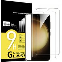 2 Pcs Anti-Blue Full Coverage Tempered Glass Phone Film For Samsung Galaxy S24 Ultra/S23/S22,Anti Blue Light Eye Protection