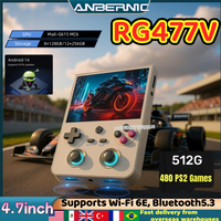 Anbernic RG477V Retro Handheld Video Game Console 4.7 LTPS In-Cell display Android14 5G SOC chip Video Player PSP PS2 RG 477V