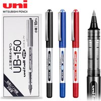 Japan uni-ball Gel Ink Pen, 0.38/0.5mm UB-150 Eye Micro Rollerball Pens, Large Capacity Water-based Signature Writing Stationery