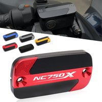 Motorcycle CNC Front Brake Fluid Reservoir Oil Cup Cap Master Cylinder Cover For HONDA NC750X NC750S NC 750X 750S 2012-2023
