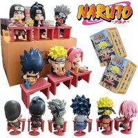 Naruto Shippuden Ramen Theme Series Blind Box - Chibi Mini PVC Anime Figures - Mystery Sasuke Uchiha & Naruto Toy Gifts
