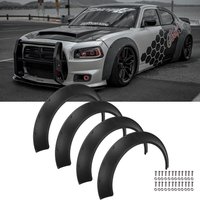 LAICY Fender Flares Wide Body Kit Wheel Arches Protector Cover For Dodge Charger R/T SXT SRT 2012-22 Mudguards Car Accessories
