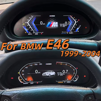 For BMW 3 Series M3 E46 1999-2004 Digital Cluster Car LCD Dashboard Panel Virtual Cockpit Instrument Speedometer Screen