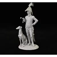 75mm Resin Soldier model kits figure colorless and self-assembled A-1847