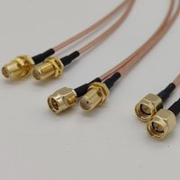 SMA female to male / male to male /female to female Connection Cable Antenna Extension Cable Coaxia Cable RG316 RG174