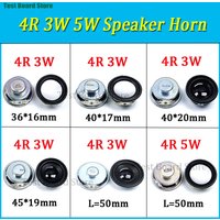 2PCS Mini Speaker 3W 5W 4R Diameter 4cm/5cm Amplifier Loudspeaker 3 Watt 4 Ohm 36mm/40mm/45mm/50mm Speakers for Arduino