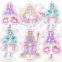Star Detective Precure Acrylic Stand Anime Character Figure Mystique Eclair Answer Desk Ornament Desk Decor Collectible Gift