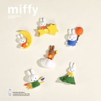 Genuine Miffy Balloon Design Bunny Refrigerator Magnet Mystery Blind Box Cartoon Snuffy Boris Grunty Bunny Fridge Magnet Gift