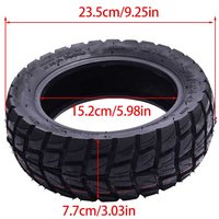80/65-6 Outer Tire Set,10x2.50 Inner Tube 10 Inch Electric Scooter with Red Line Thick Tires