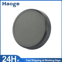 Haoge Cap-X54B Metal Lens Cap for Fujifilm Fuji X100VI X100V Camera Silver Compatible With Haoge LH-X54B Lens Hood