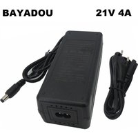 21V 4A 4000MA Lithium Charger 5S 18V 18.5V Li-ion Lipo Radio Speaker Drill Chainsaw Chargers DC Connector With Fan