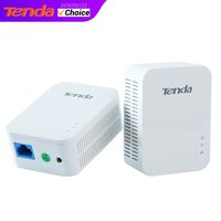 Tenda PH3 AV1000 1 Port Gigabit Powerline Adapter Kit P3 Ethernet PLC Plug and Play for UHD Streaming Partner