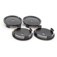 4Pcs ABS Plating 75/73mm Car Wheel Center Cap Vehicle Tyre Tire Rim Hub Caps Dust-proof Cover Clip Universal Auto Accessories