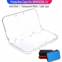 Hard Transparent Protective Case For NEW 3DSXL Console Protect Shell For NEW 3DSLL with Storage Bag Game Accessories