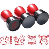 1~4pcs DIY Scrapbooking Seal Teacher Encourage Emoticons Seal Self-ink Stamps Praises Stamps Teaching Incentive Supplies TMZ