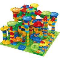 Toboggan pour enfants, petit bloc de particules d'assemblage, jouet éducatif, cadeau