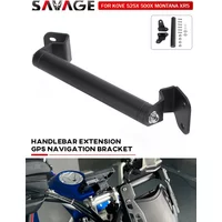 Handlebar Extension GPS Navigation Bracket For KOVE 525X 500X KY500X Fit Macbor Montana XR5 Motorcycle Bar Support Phone Holder
