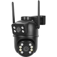 8MP 4K Dual Lens Dual Screens PTZ Wifi Camera AI Human Detection Wireless Outdoor CCTV Security IP Camera
