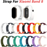 Silicone Strap for Xiaomi Mi Band 8 Strap NFC Sport Rubber Bracelet pulseira Correas Xiaomi Smart Band 8 Accessories
