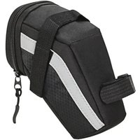 AliExpress MPPMCK Bike Saddle Bag 1L Small Storage Black Cycling Seat Tail Rear Pouch Bag Accessory Kit Tool Reflective Cycling Accessories