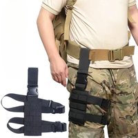Outdoor Simulation CS Tactical Leg Bag , Real CS Outdoor Camouflage Accessory Bag Tactical Lightweight Multi-pocket Leg Hanger