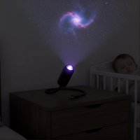 Creative Galaxy Theme 360-Degree Rotating USB Ceiling Moon Earth Projection Atmosphere Light Lamp Night Light Bedroom Decoration