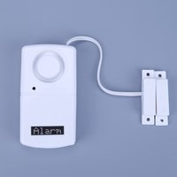 Mini Door Magnetic Alarm Battery Powered Sticky Door Magnetic Automation Alarm Easy Installation Lightweight for Factory Company