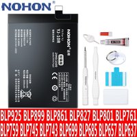 NOHON Battery For OnePlus 10R 10 Pro 9 9R 8 8T 7 7T 6 6T 5 5T Bateria For One Plus 1+ K10 Pro 9RT Nord 2 7 Plus ACE 2V 5G BLP925