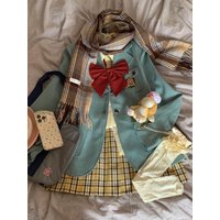 Korea Preppy Style Elegant 3 Piece Set Women Y2k Design Skirt Suit Female Retro Coat + Yellow Pleated Skirt + Solid Chic Blouse