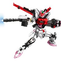 DIY Warrior Mech Bricks Assembly Toy for Children Adult Perfect Gift Battle MOC Knight Transforming Robot Building Blocks