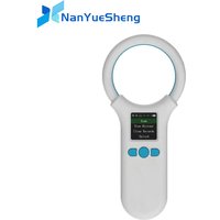 W91A Animal RFID Reader 134.2Khz/125Khz Pet FDX-B EMID Adjustable Sound Brightness USB Dog Cat Horse Handheld Microchip Scanner