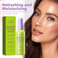 Long-Lasting Matte Finish Setting Spray - 12H Oil-Control Formula for Oily Skin, Lightweight, Breathable & Non-Comedogenic.