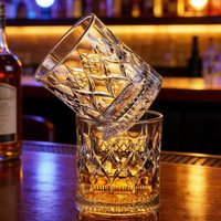 330ml Glass Cup Set Household Exquisite Wine Glass Transparent Cocktail Glass Simple Water Bottle Coffee Mug Drinking Glasses