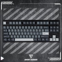 Ghost Judges GJ Apollo Colorway Cherry PBT Doubleshot keycap for mx stem keyboard 60 65 87 104 gh60 xd64 xd68 bm60 bm65 bm80