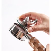 58MM Coffee Double Spout Filter Removable Splitter Spout 304 Stainless Steel 2-in-1 Coffee Handle Filter Barista Tool