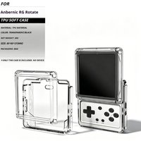 For ANBERNIC RG Rotate TPU Protective Case Drop-proof Waterproof and Wear-resistant Handheld Gaming Case