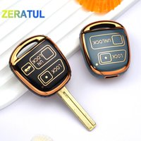 Shell Fob For Lexus ES GS LS IS RX SC LX RX400h ES330 RX330 GS300 GS430 For Toyota Land Crusier FJ Cruiser Car Key Case Cover