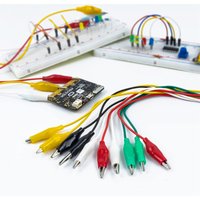 10Pcs Alligator Clips Electrical 5-Color 18.9inches Test Leads Stamping Jumper Wires For Electrical Testing Circuit Connection