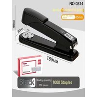 Manual Stapler for Paper Book Binding - 30/50 Sheets Effortless Stapling Machine with 1000 Staples for School & Office Supplies