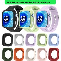 Silicone Case for Huawei Watch Fit 4 Pro Classic Candy-colored Silicone Watch Huawei Watch Fit 4 Case
