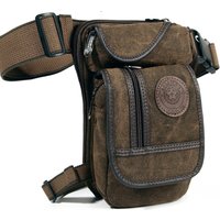 Men Drop Leg Bag Waist Fanny Pack Motorcycle Rider Tactical Military Messenger Cross Body Outdoor Sports Male Belt Hip Bum Bags
